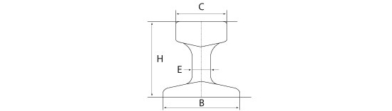 Imagen de un plano de un Carril de Grúa- Especiales